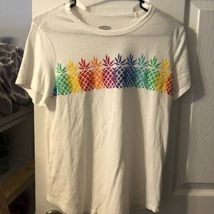 Women’s white T-shirt - Old Navy